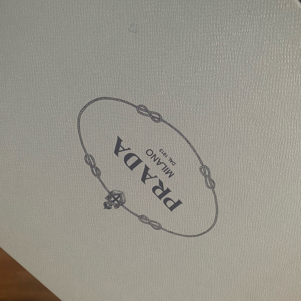 Prada leather sneakers - black - platform sole. Size 38. - Picture 7 of 10